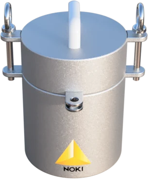 Lead shielded container